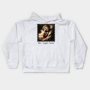 Albert Sisyphus Einstein Kids Hoodie